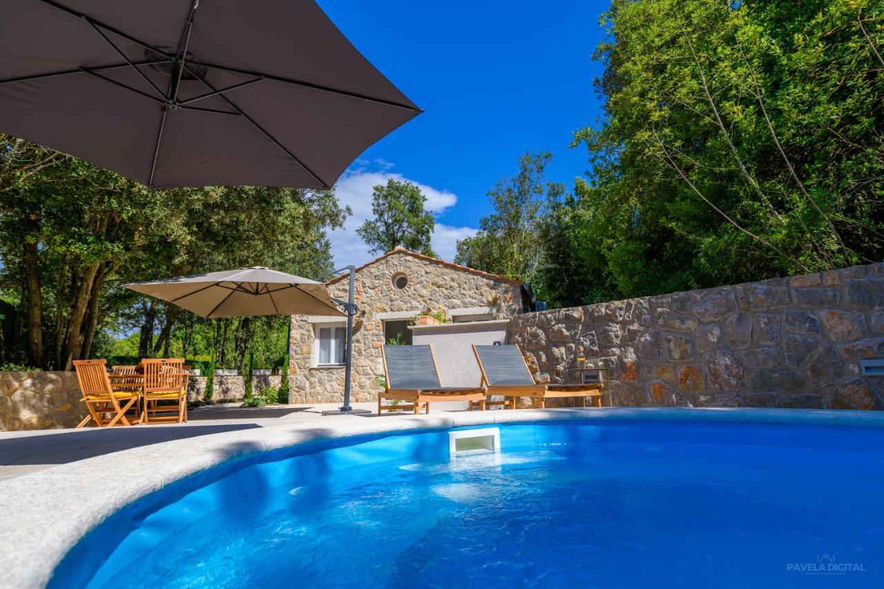 Stone House Leani Villa Sveti Jakov Bagian luar foto